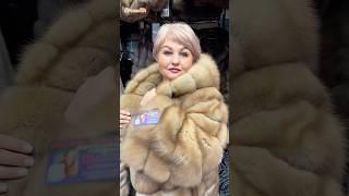 Шубы из благородного меха куницы  Роскошно и изысканно