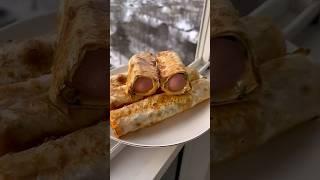 Рецепт сосисок в лаваше