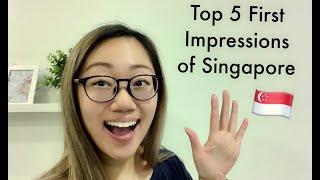 VLOG #1: Top 5 First Impressions of Singapore