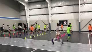 SuperSkills @ The Hustle Factory - Footwork in the Cones