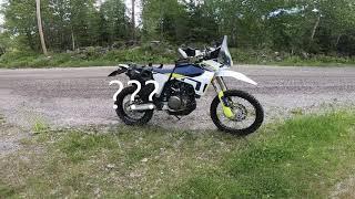 Husqvarna 701 enduro NOT getting stuck vs Tenere 700