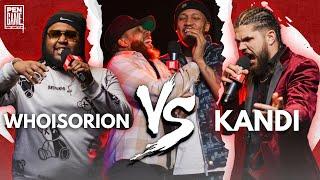 WHOISORION vs KANDI | PenGame Rap Battle 2025