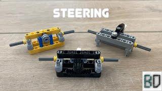 3 Ways To Make Steering | Lego Technic