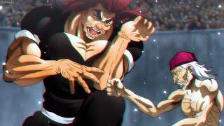 Yujiro hanma vs Kaku kaioh full fight sub eng 1080p _baki hanma