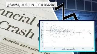 Simple analysis of the relation between debt and gdp growth