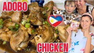 CHICKEN ADOBO Mama Sita’s/ My family is happy in the Philippines️