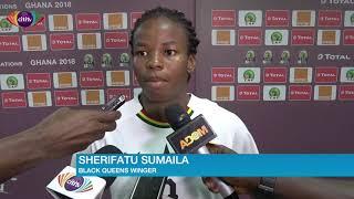 AWCON 2018: Black Queens winger Sherifatu dedicates award to team