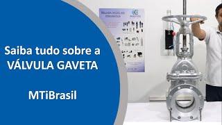 Conheça a válvula gaveta - MTiBrasil