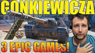 Achieving 3rd Mark on Gonkiewicza! | World of Tanks