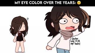 My Eye color over the years : ‍