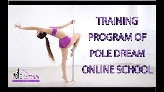 Training program of Pole Dream ONLINE SCHOOL