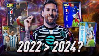 МЕССИ и МБАППЕ 2022 vs 2024 - КТО ЛУЧШЕ? / eFootball 2024