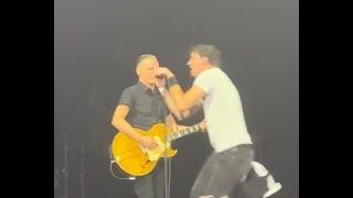 WATCH: Fan leaps on stage at Bryan Adams concert to steal mic during 'Summer of '69'