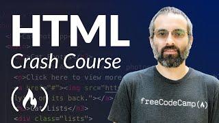 HTML Tutorial - Website Crash Course for Beginners