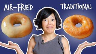 Air-Fried Doughnuts Take 3 Minutes To Cook But Are They GOOD?