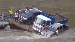 Car fails in water [ SINKING VEHICLES & CAR ACCIDENTS FAIL COMPILATION]