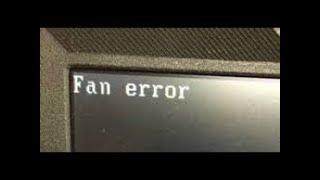 fan error lenovo thinkpad/fan error solutions