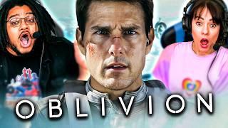 OBLIVION (2013) MOVIE REACTION!! First Time Watching!! Tom Cruise | Morgan Freeman | Olga Kurlyenko