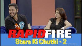 Shreyas Talpade & Deepti Talpade's Rapid Fire Round! |  #starskichutki - season 2