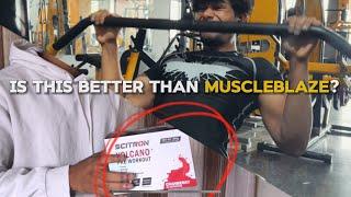 Unboxing scitron’s pre-workout | how to train your complete back #scitron #back