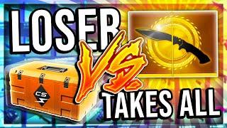 CS2 700 KILOWATT CASE BATTLE BUT LOSER TAKES IT ALL (INSANE UNBOXES)