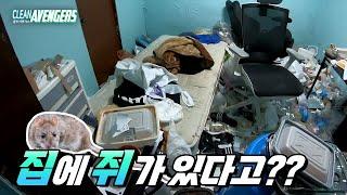 (Eng Sub)이번엔 쓰레기집에 쥐가 살고있다구요?│클린어벤져스