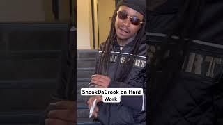 SnookDaCrook on Hard Work! #interview #rap #hardwork #dmvartist #streets