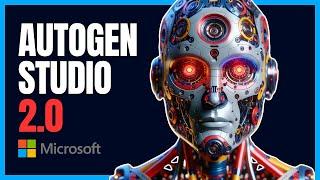 AutoGen Studio 2.0 Tutorial - Skills, Multi-Agent Teams, and REAL WORLD Use Cases (NO CODE)