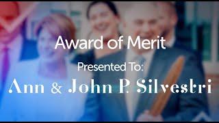 21st Annual Jefferson Gala -  2023 Award of Merit Tribute Video - Ann and John Silvestri