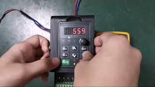 How to set a FRECON VFD output from 380V to 415V