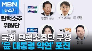 국회 탄핵소추위원단에 '윤 대통령 악연' 포진 [MBN 뉴스7]