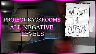 ROBLOX - Project Backrooms: -1 to -8 || I'm never playing these negative levels again.