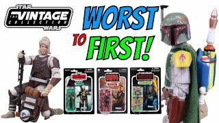 Worst to First: Star Wars The Vintage Collection Bounty Hunters!