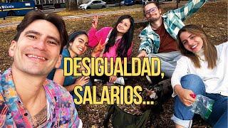 La REALIDAD de VIVIR en COLOMBIA  Platicando con jóvenes colombianos