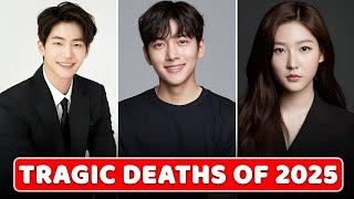 Top 10 Most Tragic Korean Celebrity Deaths of 2025 || Kim Sae Ron || Song Jae Rim || Ji Chang Wook