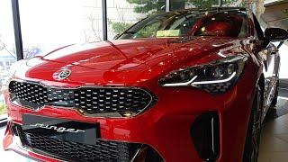 Studio M  2020 Kia Stinger GT AWD Design and Interior - Close Look