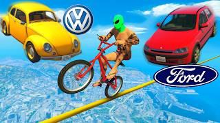 GTA V Online: BMX vs Carros Brasileiros - A MITADA DO GRAU