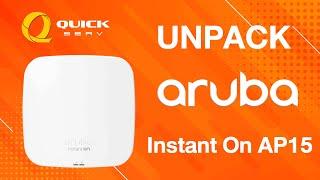 Unpack - Aruba Instant On AP15 (P/N : R2X06A)