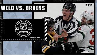 Minnesota Wild at Boston Bruins | Full Game Highlights