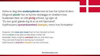 Learn Danish with a short story! (Guess the meaning, repetition and more!)