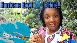 Hurricane Beryl  is here || Kingston Jamaica 