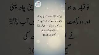 Daily Hadees | Hadees Sharif | Sahih Bukhari 1024 || Daily Blink #shorts #youtubeshorts #viral