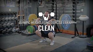 Clean | Olympic Weightlifting Exercise Library