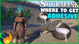 Where To GET ADHESIVE To Make Boss Armor | Soulmask