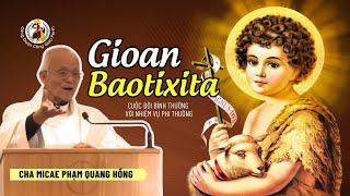 Thánh Gioan Baotixita  Nhiệm vụ lạ thường trong con người bình thường  Bài giảng Cha Hồng 24/6/24