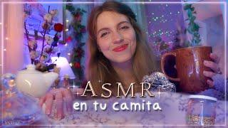 ASMR in YOUR fairytale BED  Your friend prepares you and helps you sleep  【Personal Att