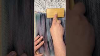 1/6 Bobbin #1 From Fiber to yarn #blendingboard #handspunyarn #fiberarts #crochet #knitting