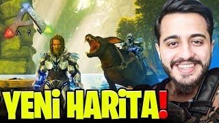 SONUNDA ARK'TA YENİ HARİTAYA GEÇTİK! UÇAN ROBOT SETLERİMİZİ YAPTIK! Ark Survival Evolved