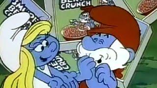 Post Cereal Smurf Berry Crunch 1983 TV Commercial HD