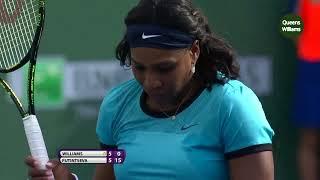 Serena Williams v. Yulia Putintseva - Indian Wells 2016 R3 Highlights